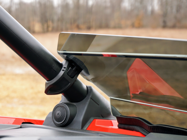 Polaris RZR Turbo R Tinted Half Windshield (2022+) - Image 4