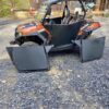 HALF DOORS POLARIS RZR 570/800/900 – BLACK