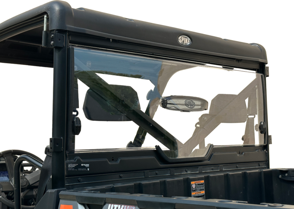Polaris Ranger XP 900-1000 Vented Hard Coated Rear Windshield