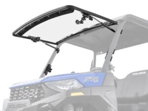 Polaris Ranger SP 570 Midsize Scratch Resistant Flip Windshield