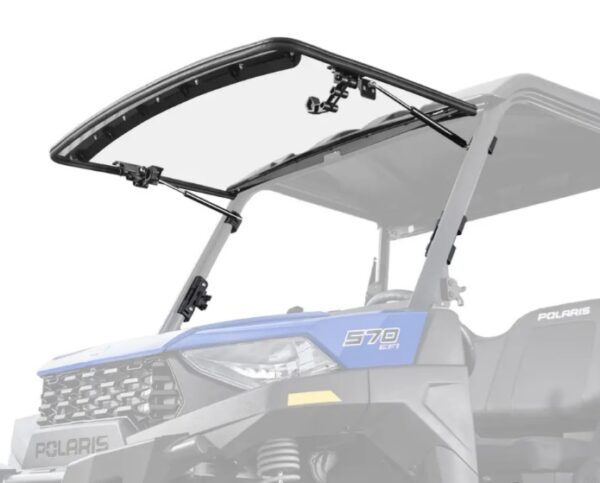 Polaris Ranger SP 570 Midsize Scratch Resistant Flip Windshield