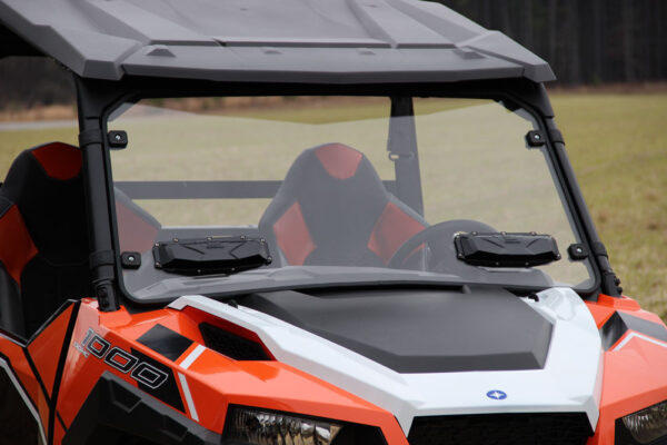 Versa Vent Windshield for Polaris General - Scratch Resistant