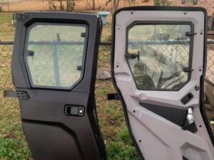 Slightly used Can-Am Defender MAX doors