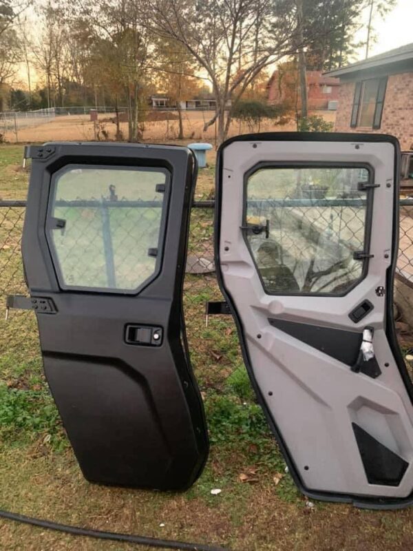 Slightly used Can-Am Defender MAX doors