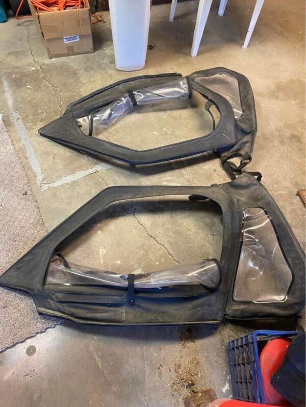 Upper Doors for Polaris RZR (See Fitment)