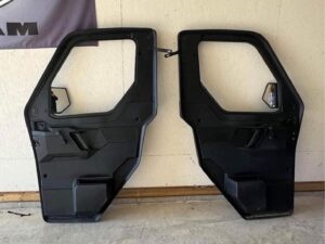 Used Full Poly Doors for 2018+ Polaris Ranger Crew 1000/XP/Premium by Fortress