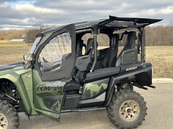 Yamaha Wolverine RMAX 1000 4-Seat Framed Upper Door Kit - Image 2
