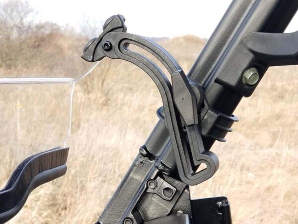 2018+ Polaris Ranger XP1000 Tilting Scratch Resistant Windshield - Image 2