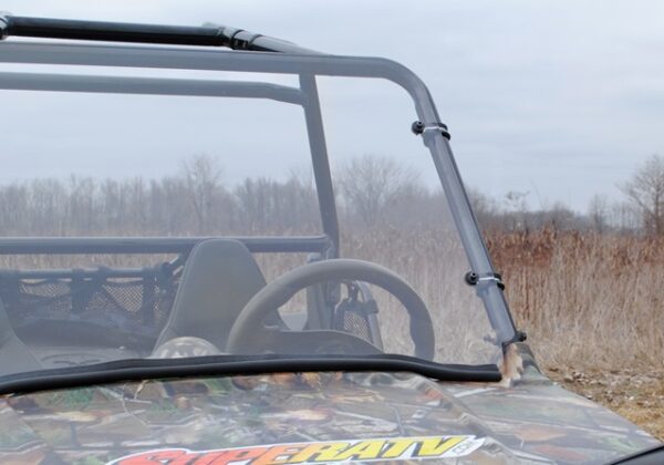 Polaris RZR 170 Scratch Resistant Full Windshield - Image 2