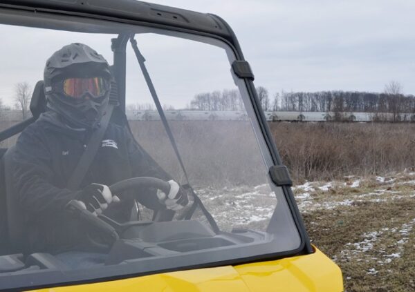Can-Am Defender Scratch Resistant Full Windshield - Image 2