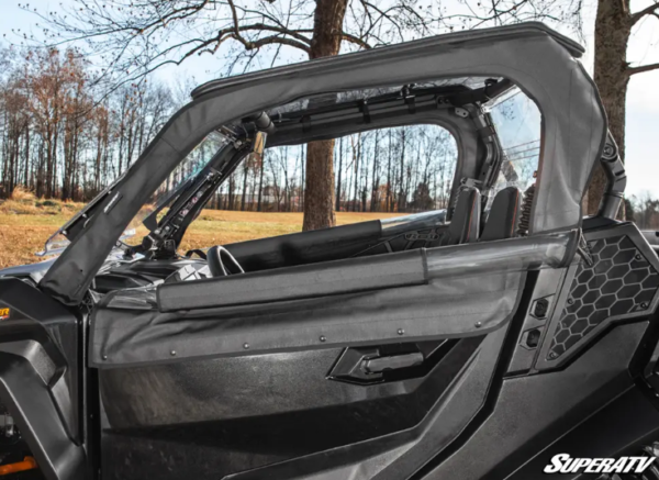 2021+ Can-Am Commander Soft Cab Enclosure Upper Doors - Image 3