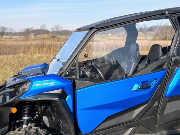 Can Am Commander Venting Polycarbonate Upper Doors Kit - Image 2