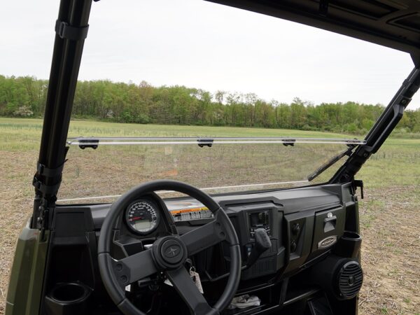 Polaris Ranger XP 570/900 Scratch Resistant Folding Windshield - Image 4