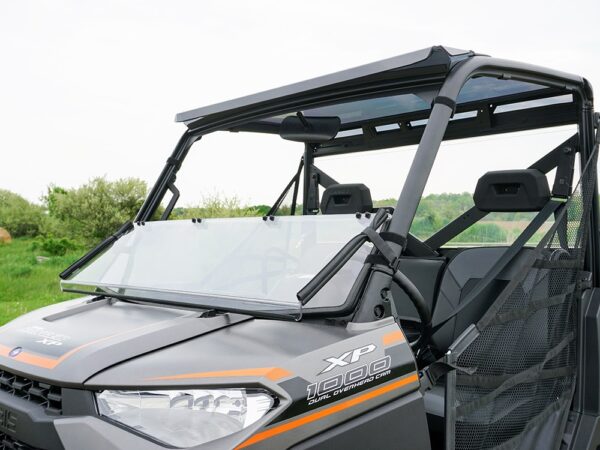 Polaris Ranger XP 570/900 Scratch Resistant Folding Windshield - Image 5