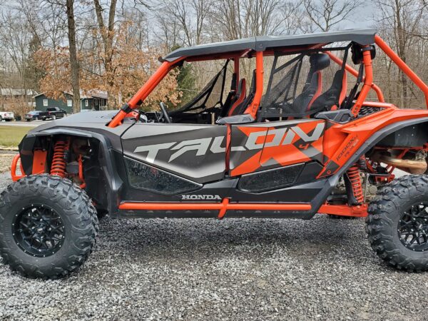 Honda Talon 1000X-4 Tinted Lower Door Inserts - Image 3