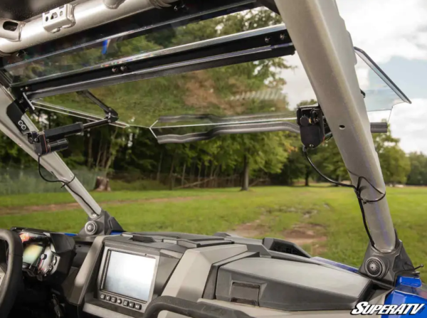 Polaris RZR Pro R 4-Seat Maxdrive Powered Flip Up Windshield - Image 3