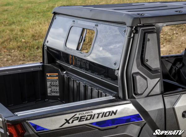 Polaris XPEDITION XP Sliding Rear Windshield - Image 3