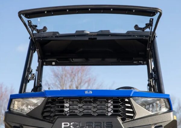 Polaris Ranger SP 570 Midsize Scratch Resistant Flip Windshield - Image 3