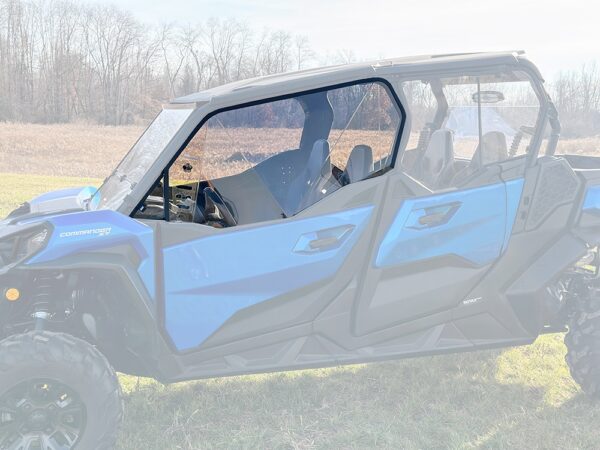 Can Am Commander Venting Polycarbonate Upper Doors Kit - Image 8