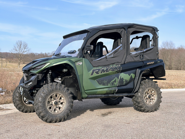 Yamaha Wolverine RMAX 1000 4-Seat Framed Upper Door Kit - Image 3