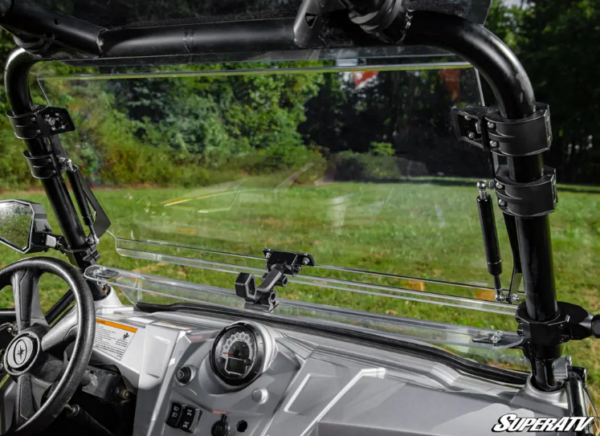 Polaris RZR 800-900 Scratch Resistant Flip Windshield - Image 4