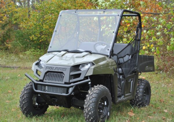 Polaris Ranger Midsize Full Windshield (Round Tube) - Image 4