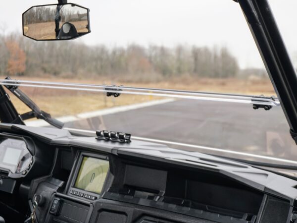 Polaris General 1000 Scratch Resistant Folding Windshield - Image 4