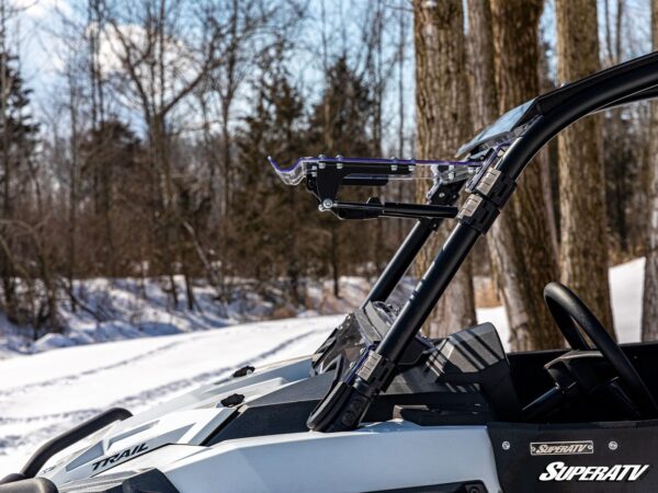 2021+ Polaris RZR Trail 900-S 1000 Flip Up Windshield - Image 4
