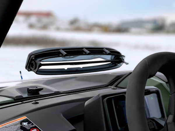 Polaris Ranger 500/570 (Midsize) Dual Vent Scratch Resistant Windshield - Image 4