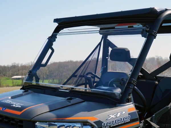 2018+ Polaris Ranger XP1000 Tilting Scratch Resistant Windshield - Image 4