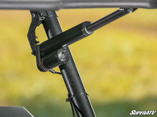 Polaris RZR XP 1000-Turbo Maxdrive Powered Flip Up Windshield (2019+) - Image 5