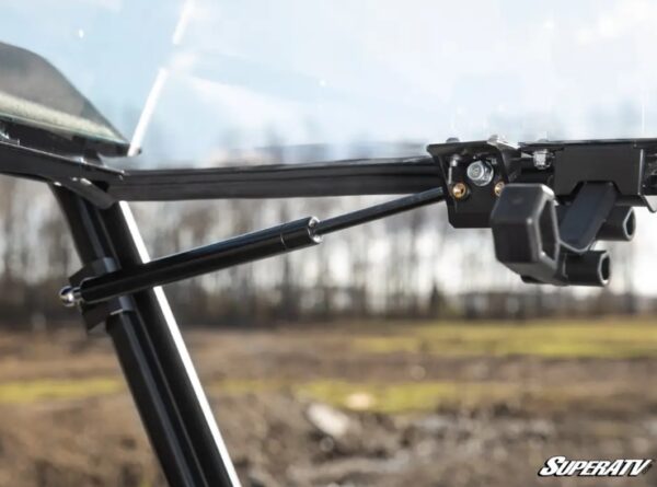 Polaris Ranger SP 570 Midsize Scratch Resistant Flip Windshield - Image 5