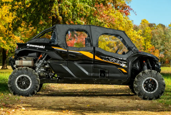 Kawasaki KRX 1000 4-Seat Primal Soft Enclosure Upper Doors - Image 6