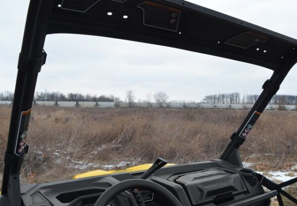 Can-Am Defender Scratch Resistant Full Windshield - Image 5