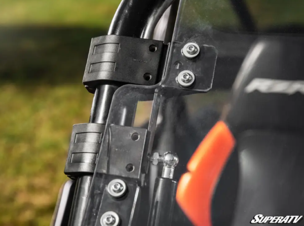 Polaris RZR 800-900 Scratch Resistant Flip Windshield - Image 5