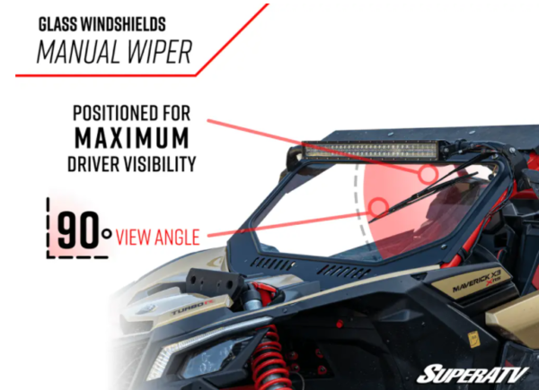 Polaris RZR Pro XP Glass Windshield - Image 6