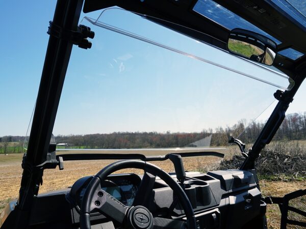 2018+ Polaris Ranger XP1000 Tilting Scratch Resistant Windshield - Image 5