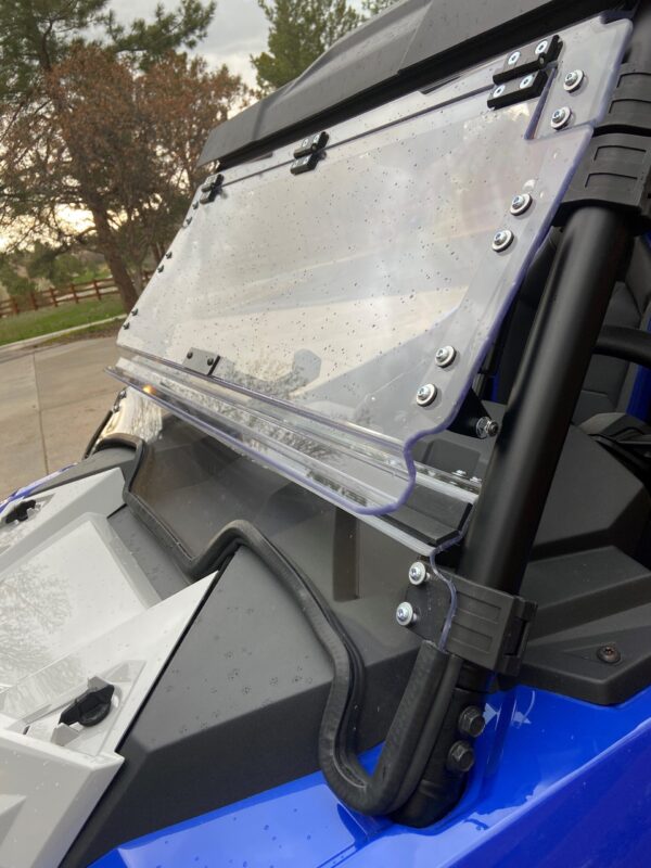 2021+ Polaris RZR Trail 900-S 1000 Flip Up Windshield - Image 7