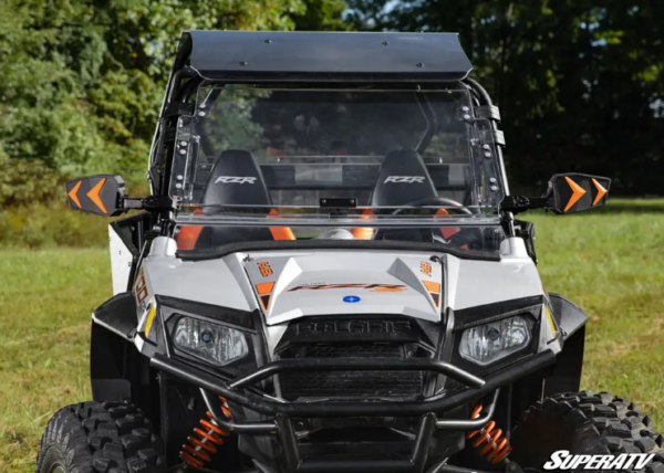 Polaris RZR 800-900 Scratch Resistant Flip Windshield - Image 7