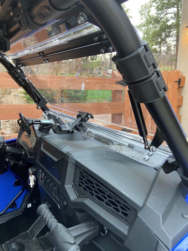 2021+ Polaris RZR Trail 900-S 1000 Flip Up Windshield - Image 9