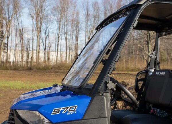 Polaris Ranger SP 570 Midsize Scratch Resistant Flip Windshield - Image 9