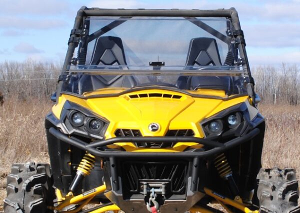Can-Am Commander Scratch Resistant Flip Windshield - Image 5