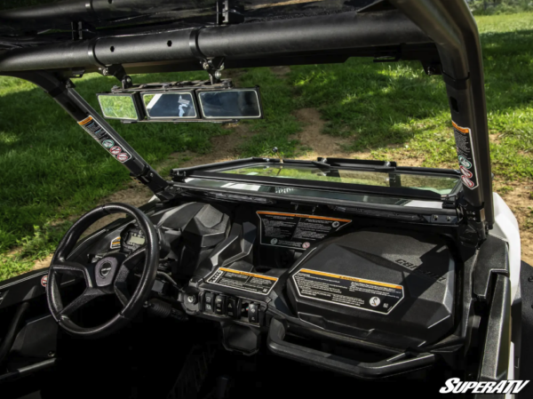 Can-Am Maverick Sport-Trail Flip Down Glass Windshield - Image 10