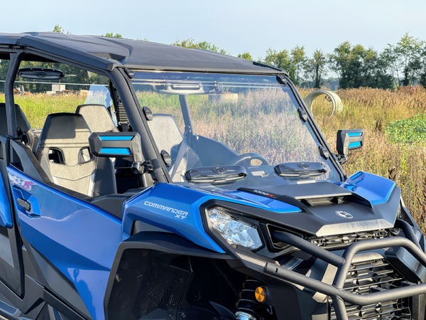 Can Am Maverick Trail/Sport Full Windshield With Adjustable Vents - Image 2