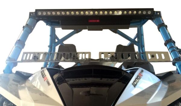 Can Am Maverick Full Hard Coated Windshield w/Dual Sliding Vents - Image 4