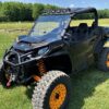 2021+ Can-Am Commander Scratch Resistant Folding Windshield - Image 4