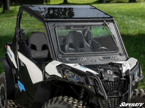 Can-Am Maverick Sport-Trail Flip Down Glass Windshield - Image 4