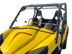 Can Am Commander Scratch Resistant Folding Windshield