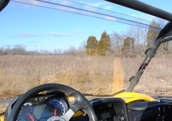 Can-Am Commander Scratch Resistant Full Windshield - Image 6