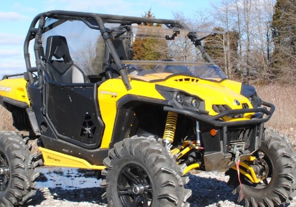 Can-Am Commander Scratch Resistant Flip Windshield - Image 3